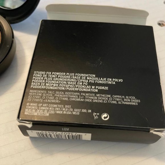 (( NW58 ))  Mac Cosmetics Studio Fix Powder to Foundation Its very dark - Picture 7 of 8